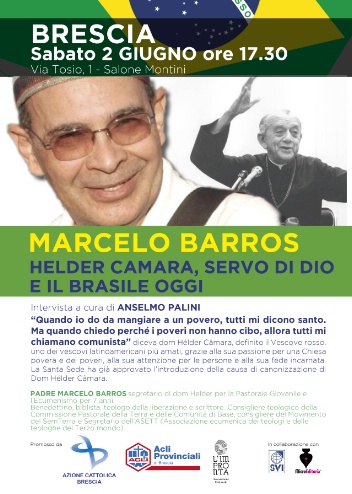 Incontro con Marcelo Barros su Camara e il Brasile